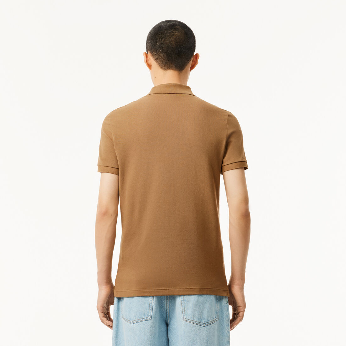 قميص بولو بيكيه بقصة ضيقة L.12.12 قميص بولو بيكيه بقصة ضيقة L.12.12