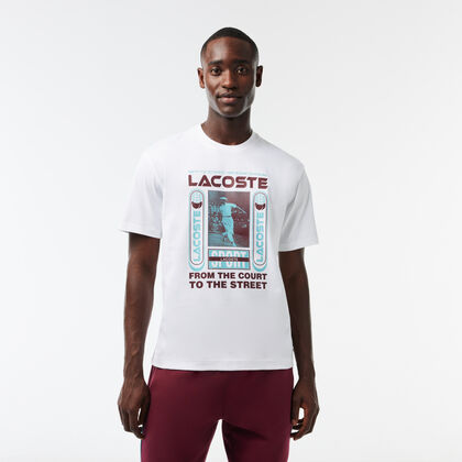 Relaxed Fit Rene Lacoste Print T-shirt