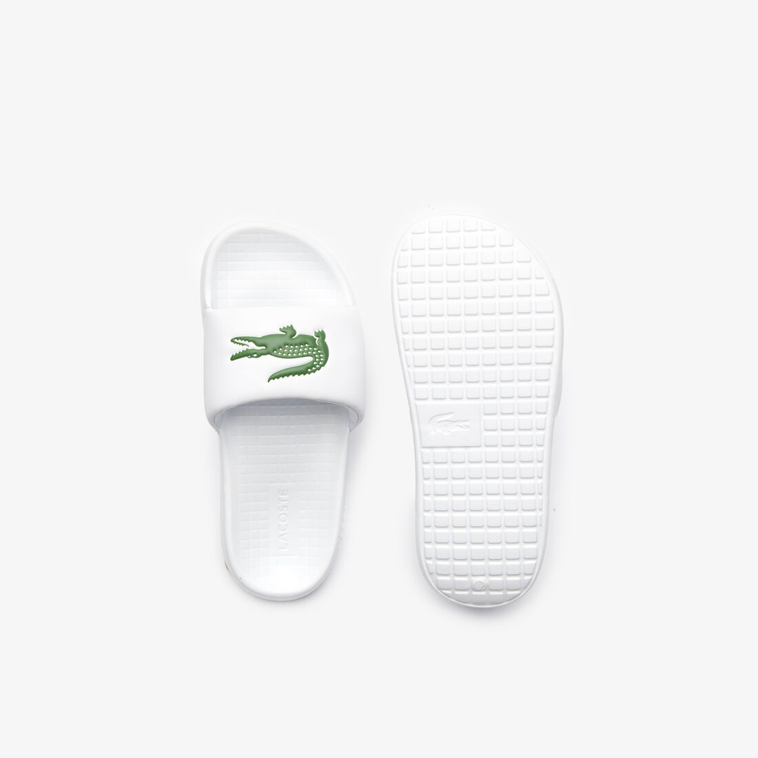 Women's Lacoste Croco 1.0 Synthetic Slides Women's Lacoste Croco 1.0 Synthetic Slides