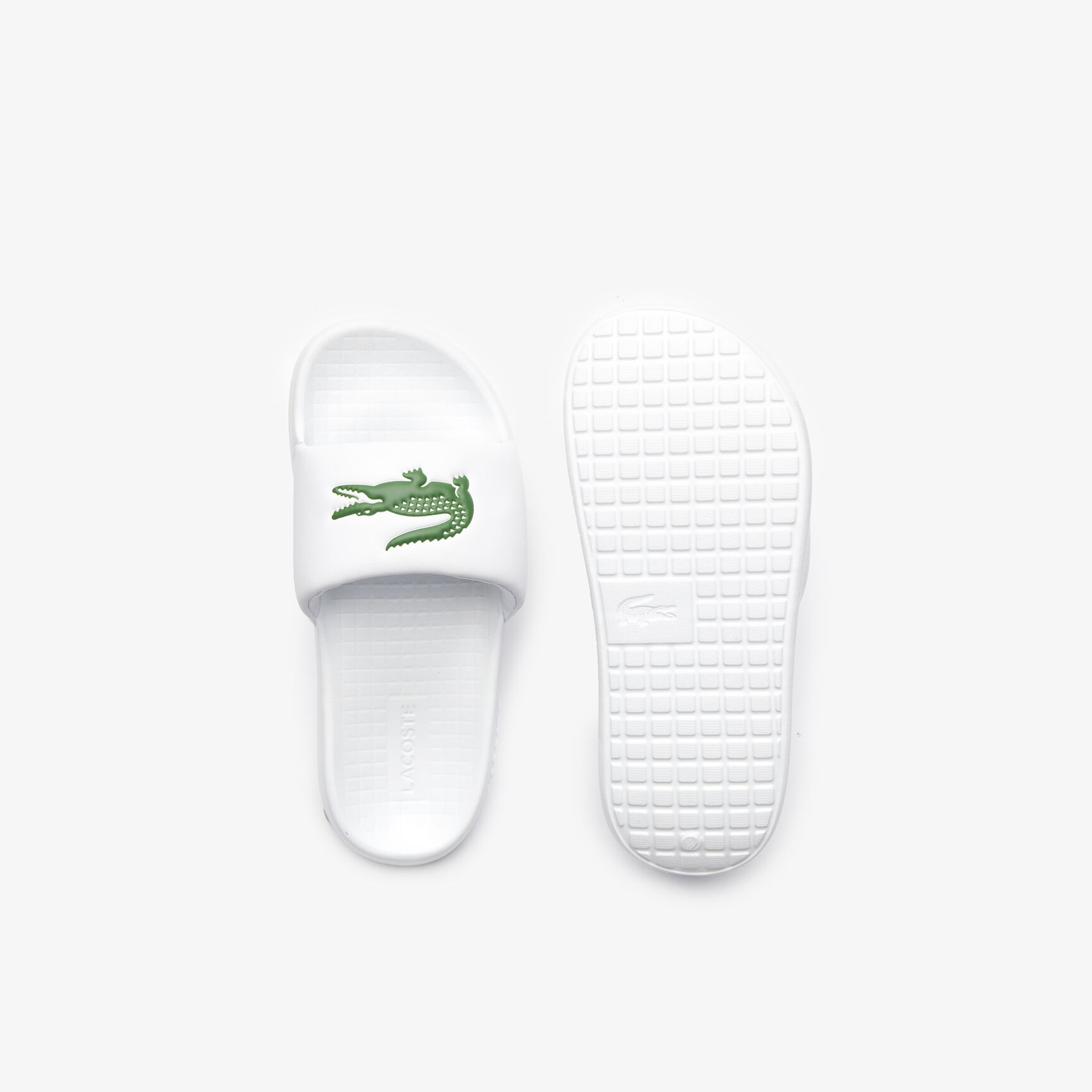 Women's Lacoste Croco 1.0 Synthetic Slides Women's Lacoste Croco 1.0 Synthetic Slides