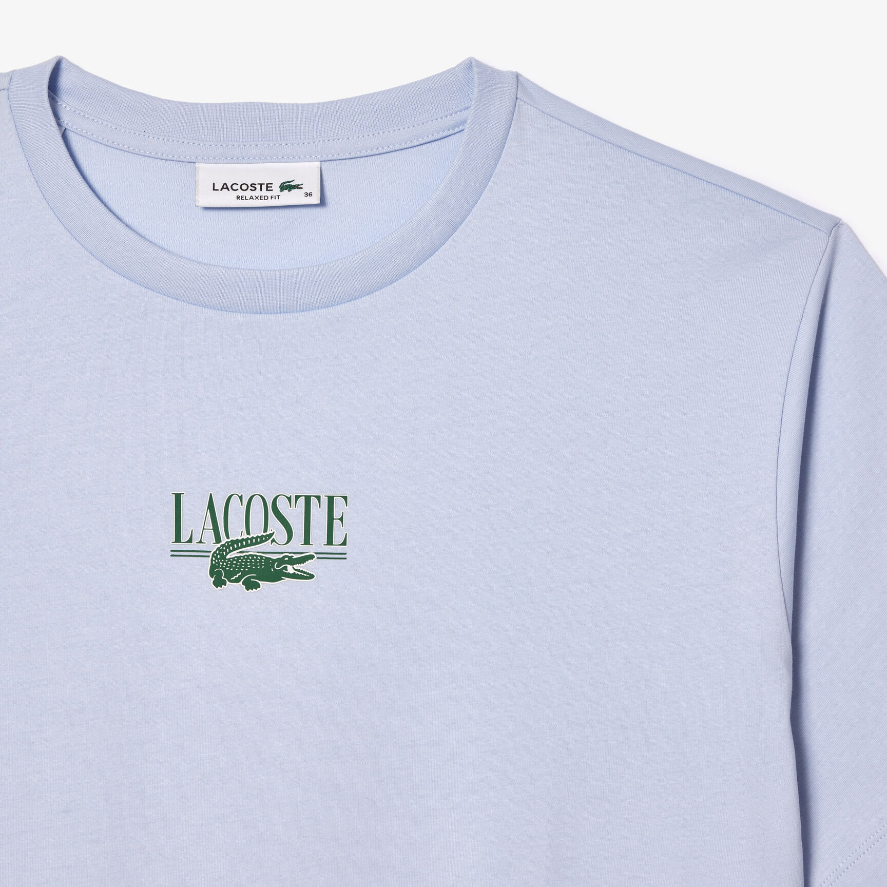 Lacoste Print Cotton Jersey T-shirt
