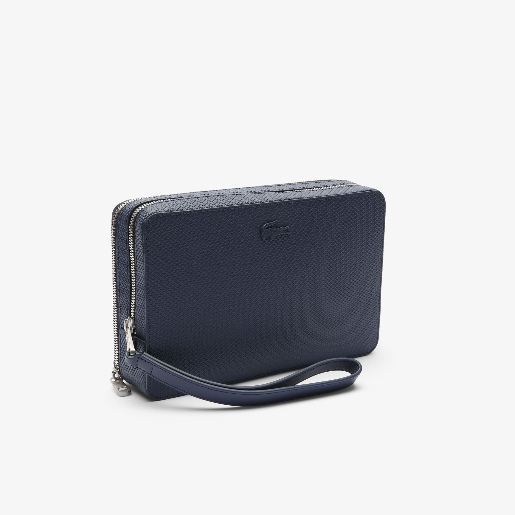 Chantaco Pique Leather Zipped Pouch