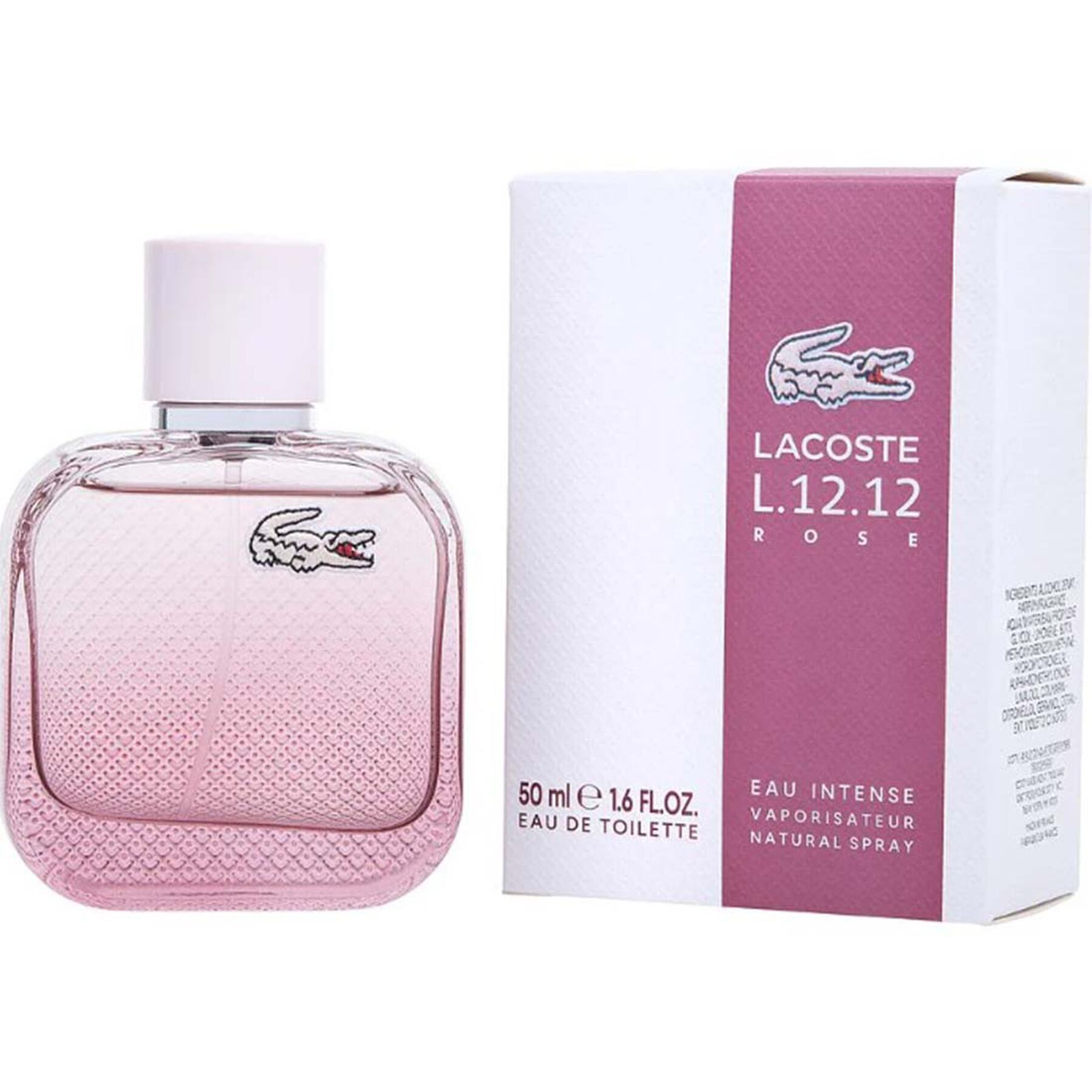 L.12.12 Rose Eau Intense 50ml lacoste l 12 12 rose eau intense 50ml