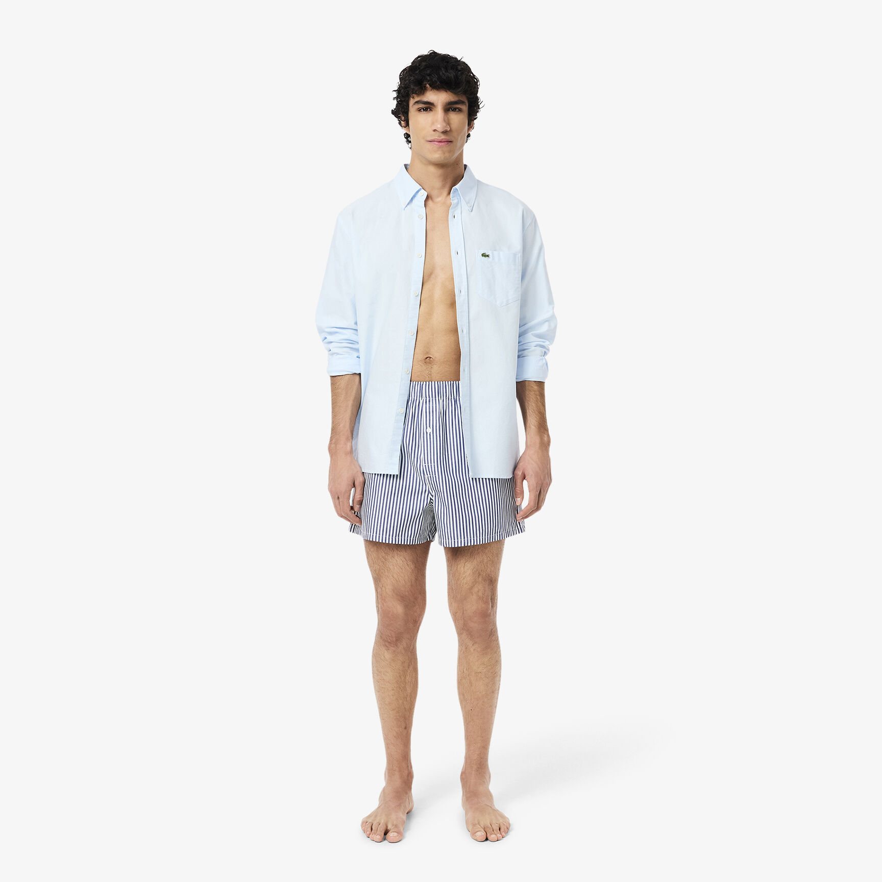 مجموعة من 3 بوكسرات منسوجة من القطن