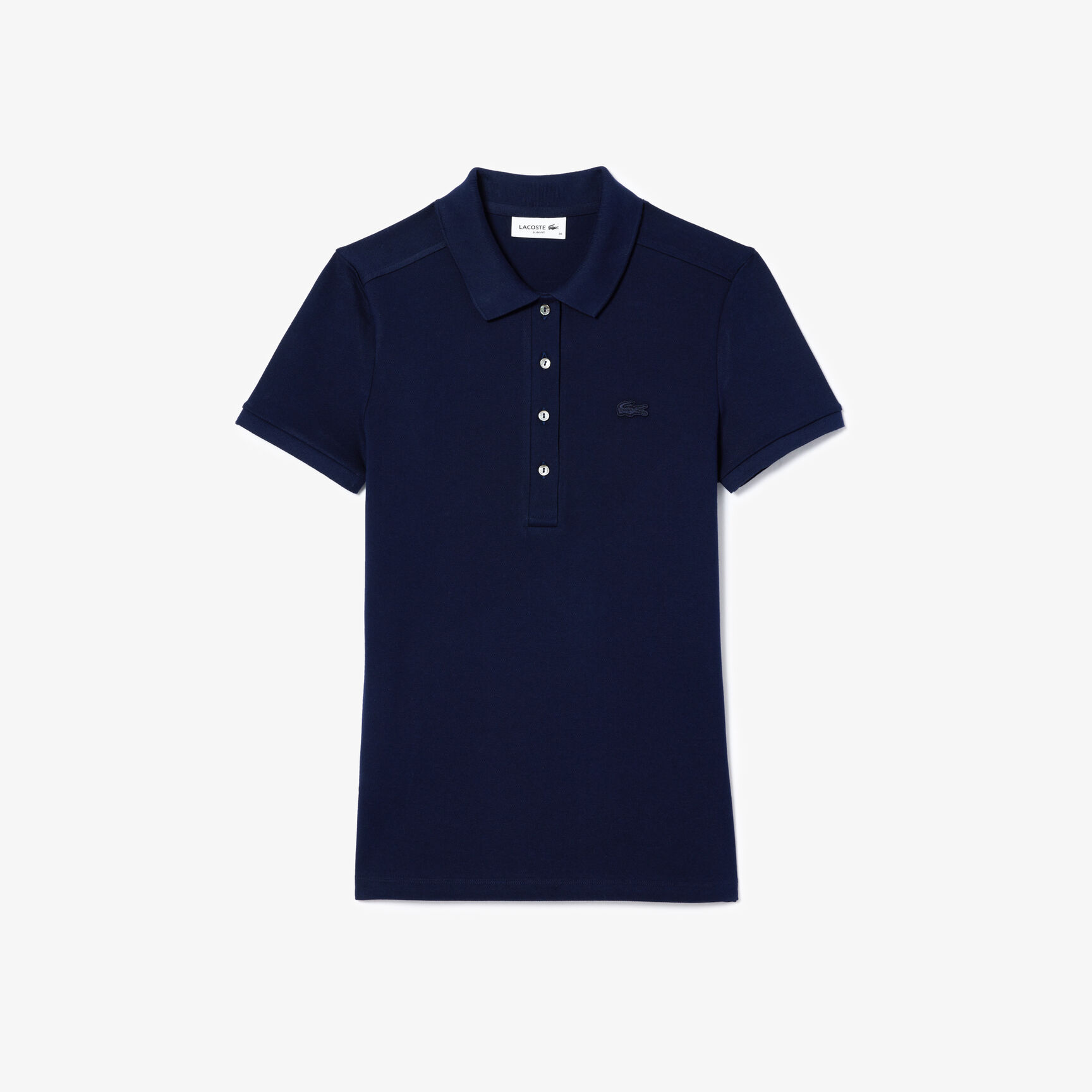 L.12.D Slim Fit Stretch Petit Pique Polo Shirt
