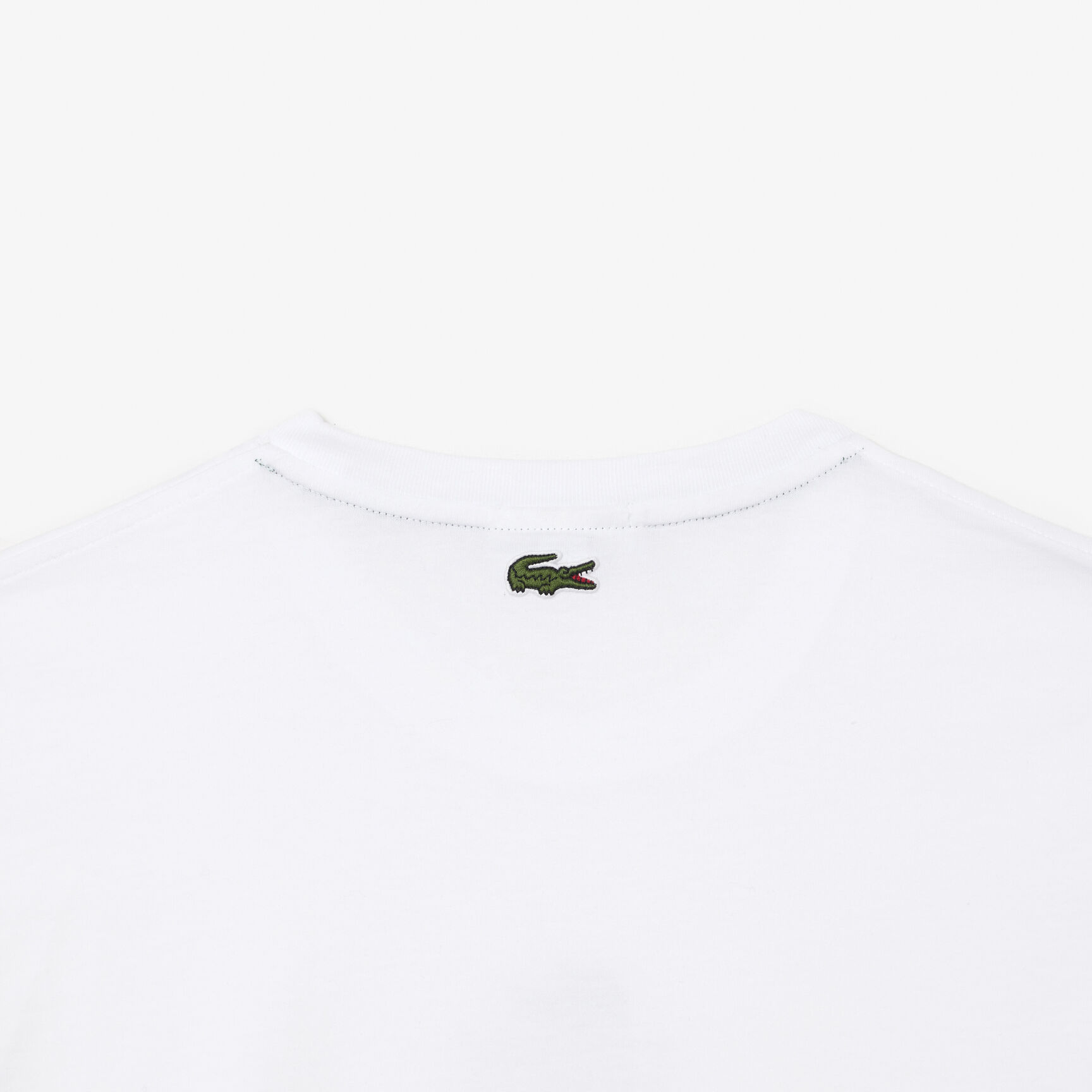 تي شيرت جيرسيه قطن بطبعة مميزة لكلمة Lacoste تي شيرت جيرسيه قطن بطبعة مميزة لكلمة Lacoste