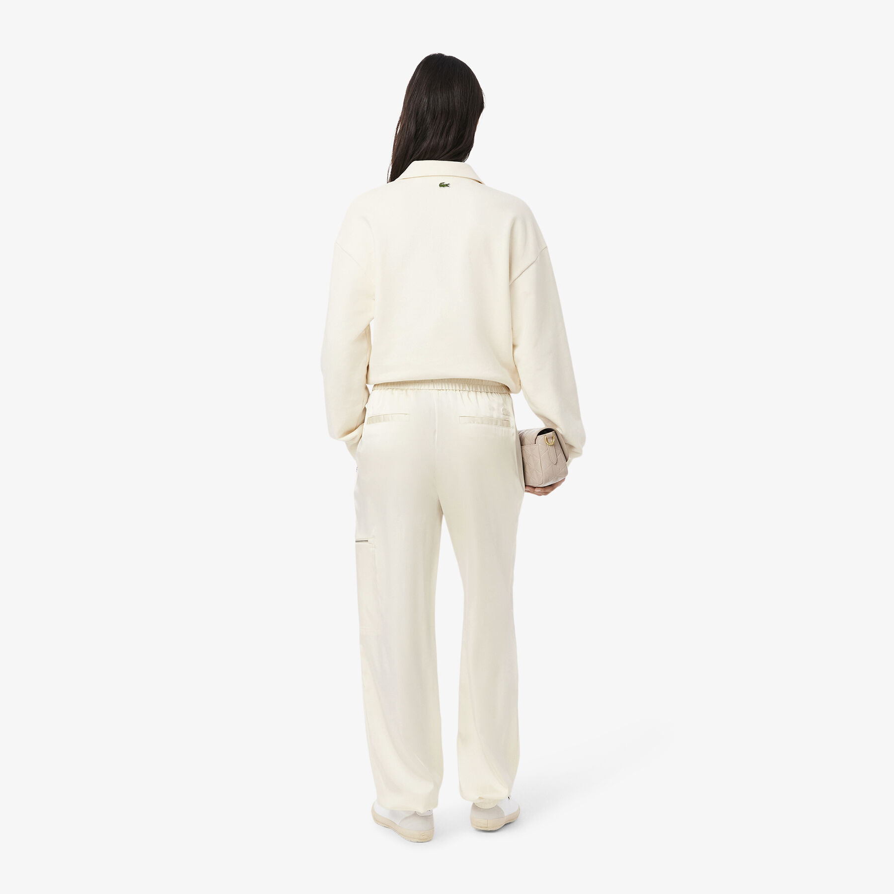 lacoste fluid zipped pocket pants