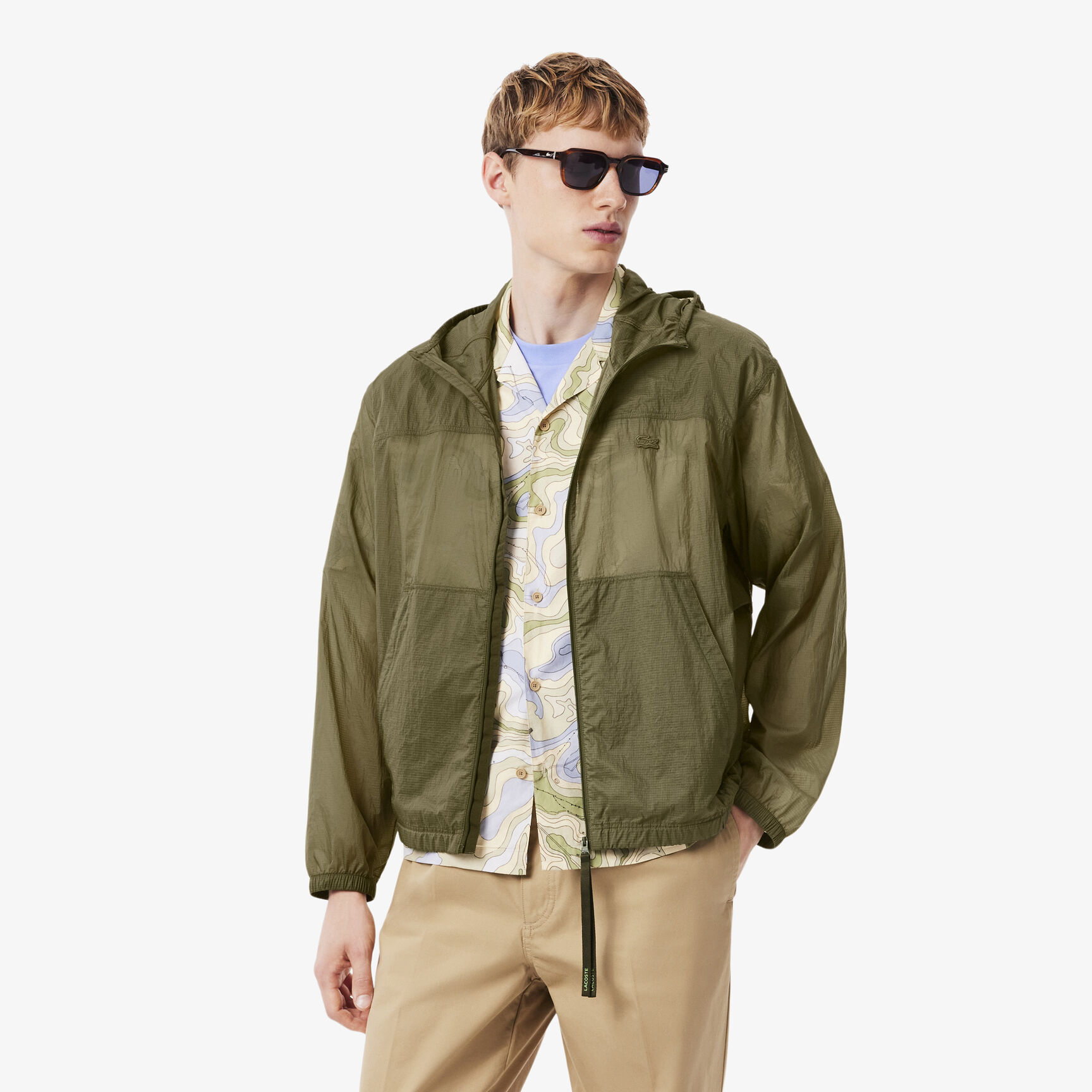 Water-Repellent Packable Nylon Jacket