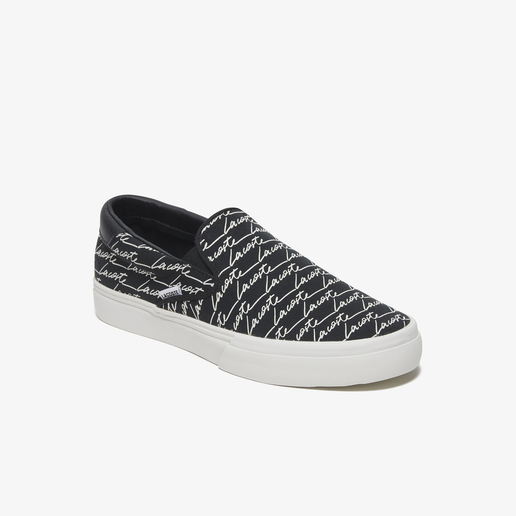 Buy Men s Jump Serve Slip Canvas and Synthetic Sneakers Lacoste SA