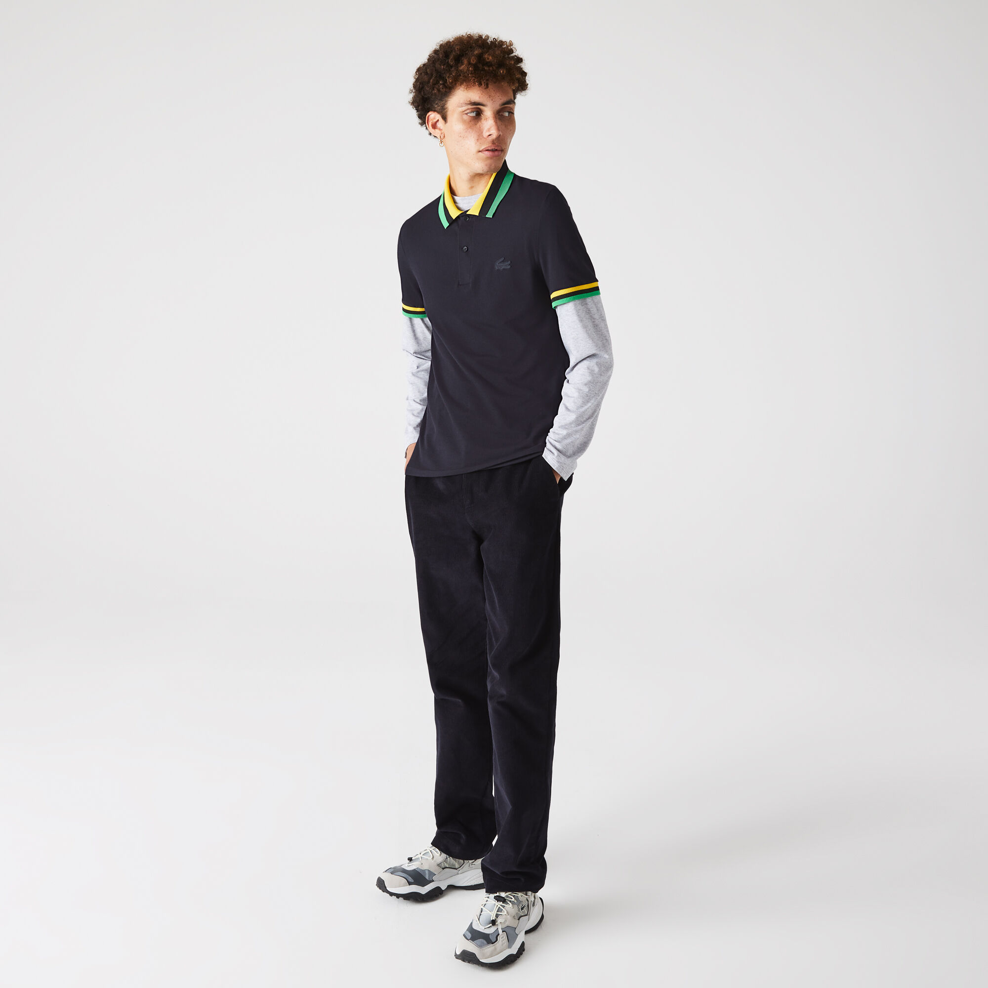 Polo lacoste fluo deals
