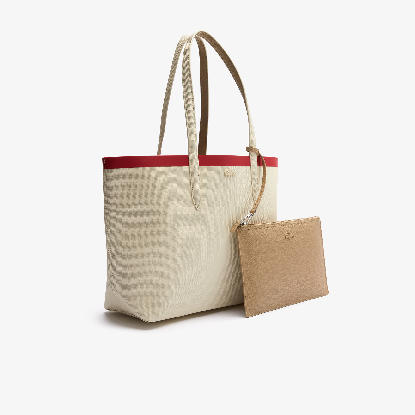 Women's Anna Removable Zip Pouch Canvas Large Shopper Bag