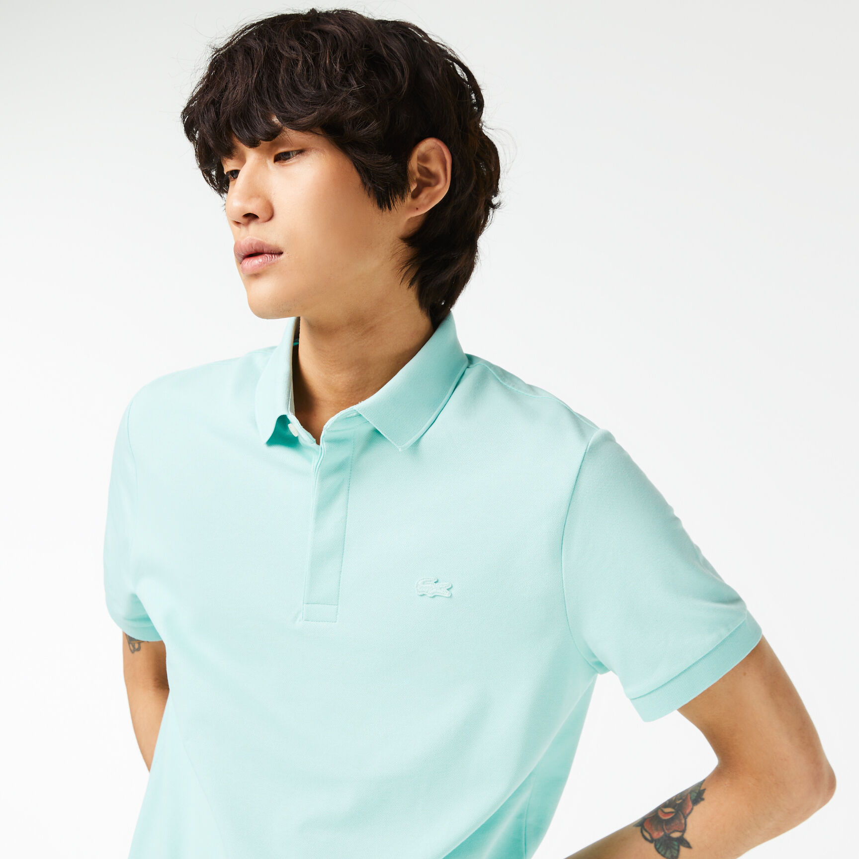 Regular Fit Paris Stretch Pique Polo Shirt