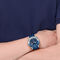 lacoste mainsail navy silicone watch