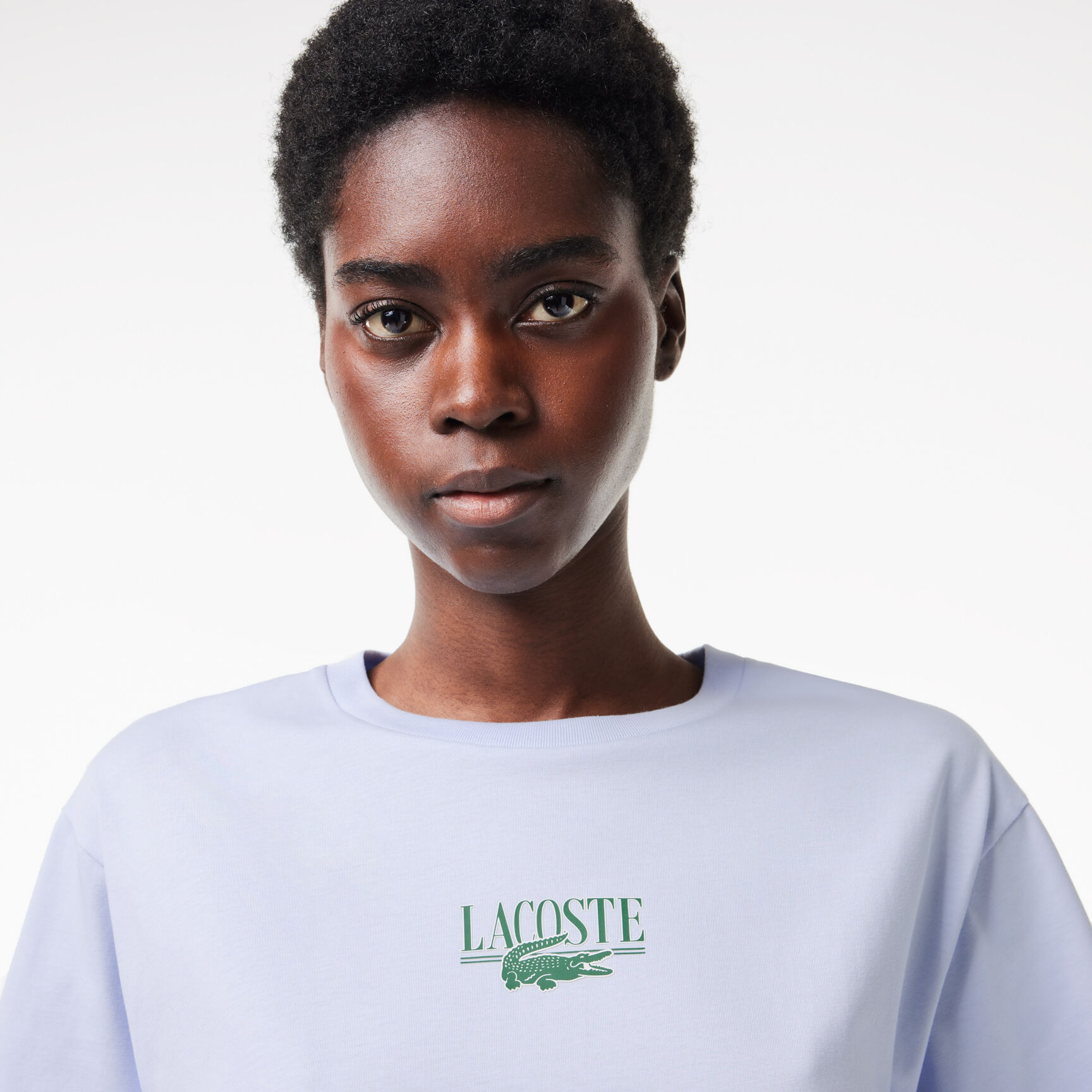 Lacoste Print Cotton Jersey T-shirt