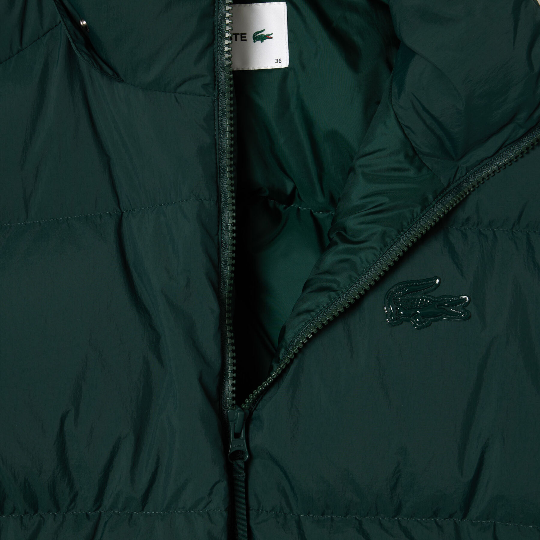 Relaxed Fit Hooded Down Jacket lacoste relaxed fit hooded down jacket