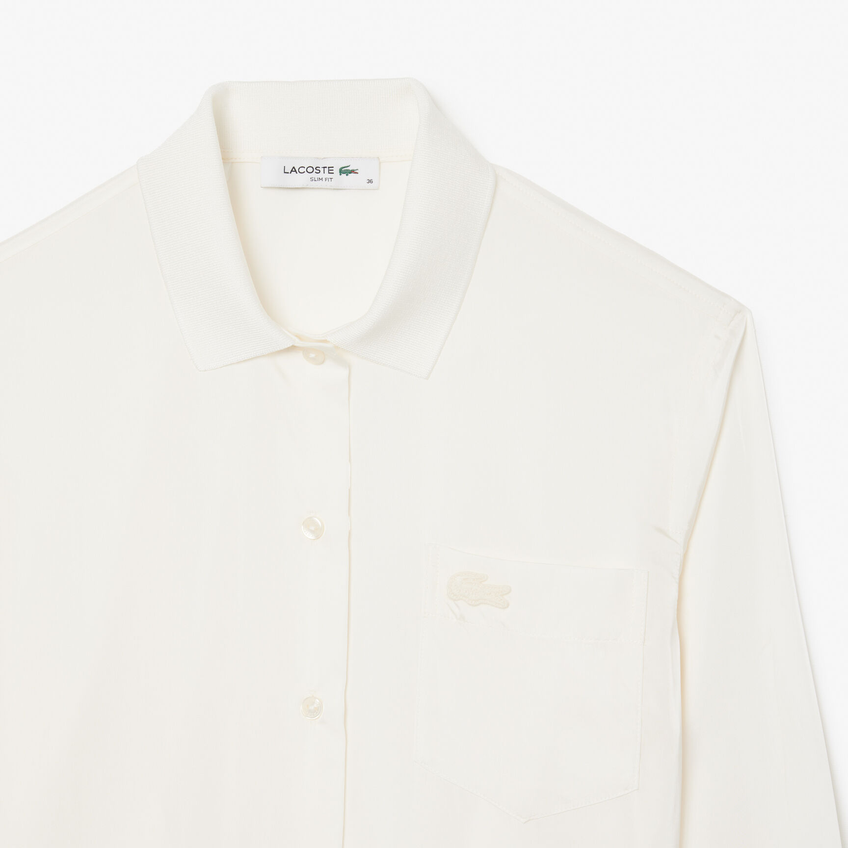 Fluid Ribbed Collar Shirt Fluid Ribbed Collar Shirt