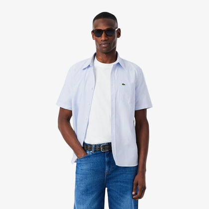 Regular Fit Short Sleeved Oxford Shirt