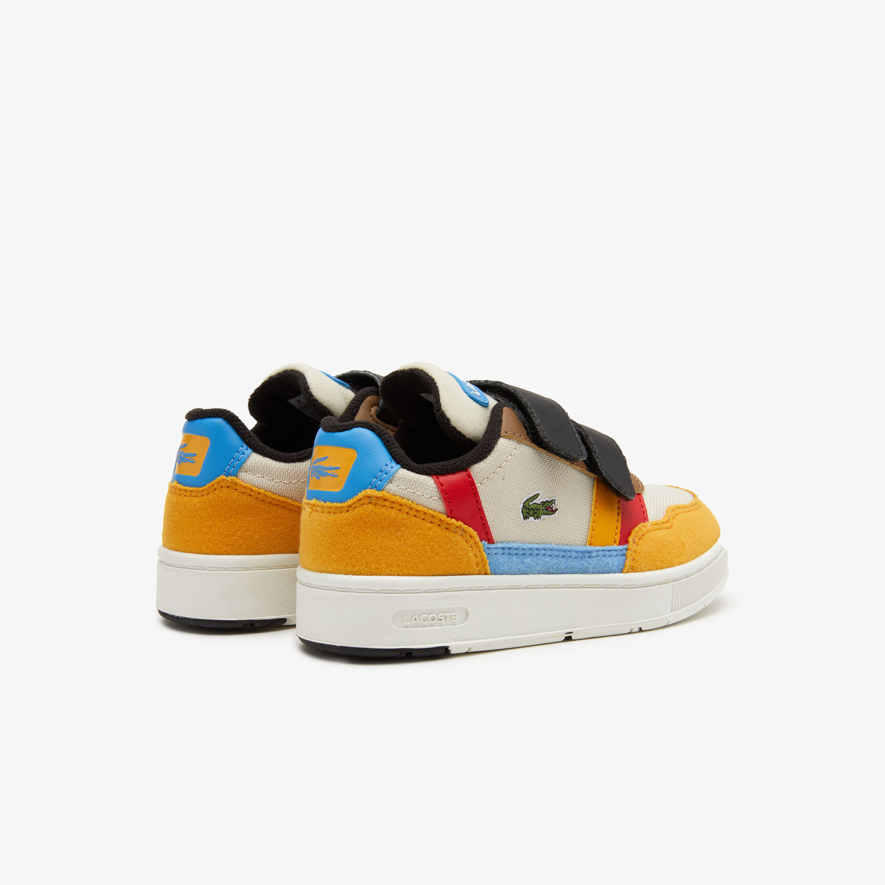 سنيكرز لاكوست تي كليب من خامات صناعية للرضع من تشكيلة موسم الشتاء