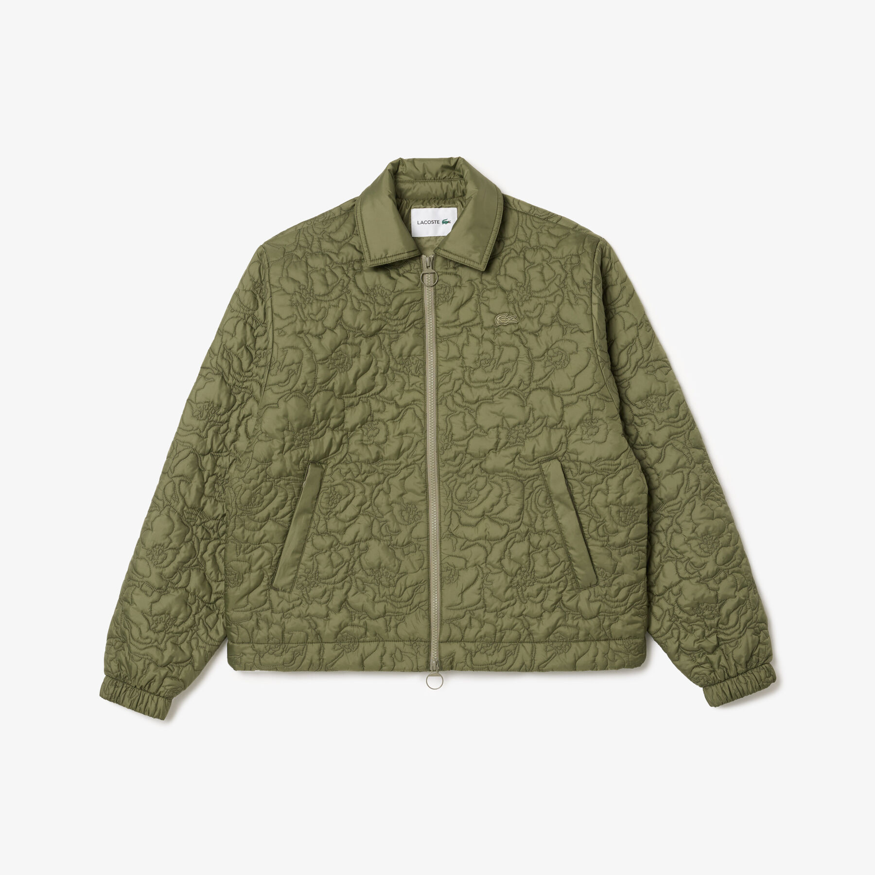Quilted Floral Jacket lacoste quilted floral jacket