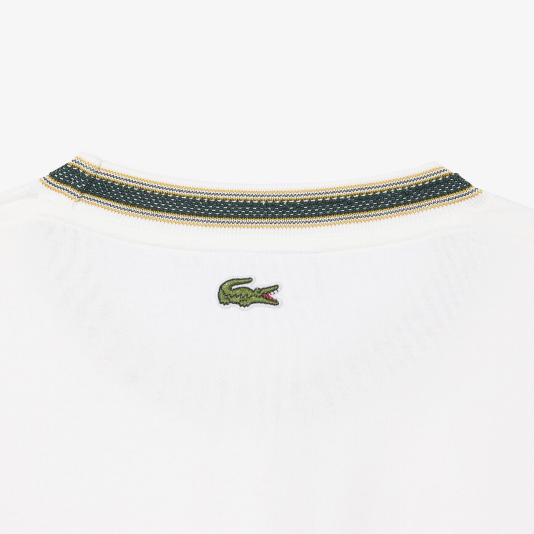 French Made Badge Accent Striped T-shirt French Made Badge Accent Striped T-shirt