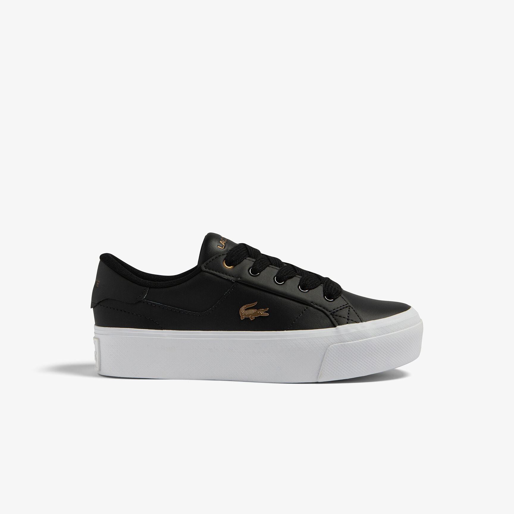 Women's Lacoste Ziane Platform Leather Trainers
