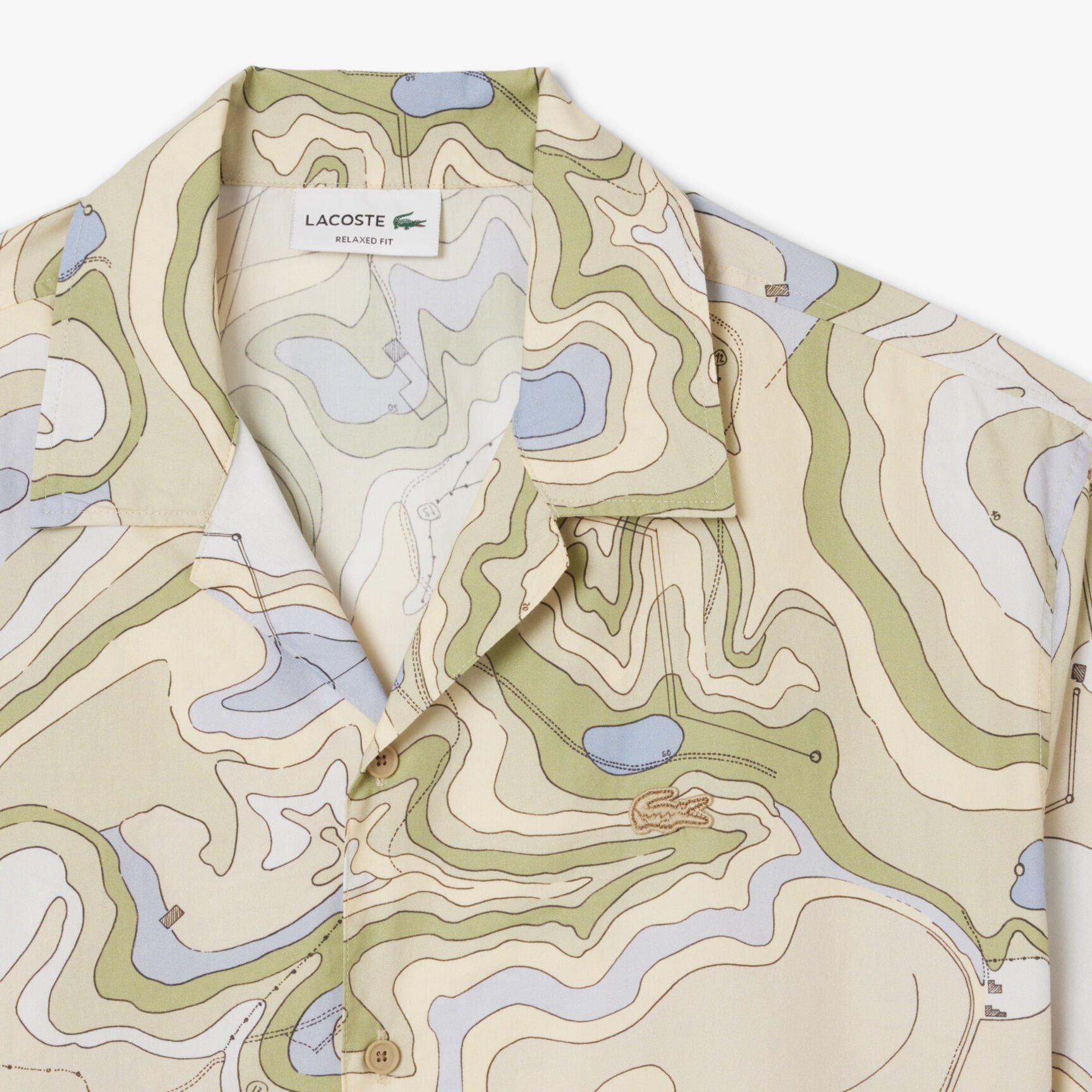 قميص مريح بأكمام قصيرة قميص مريح بأكمام قصيرة