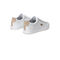 lacoste women s carnaby evo satin and leather trainers
