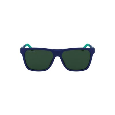 Men's Rectangle Plastic Rubber Croc Sunglasses