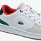 lacoste children s masters cup metallic leather sneakers