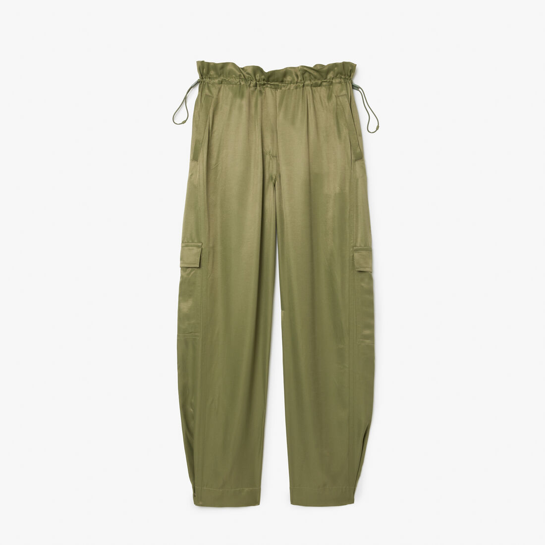 Oversized Satin Cargo Pants Oversized Satin Cargo Pants