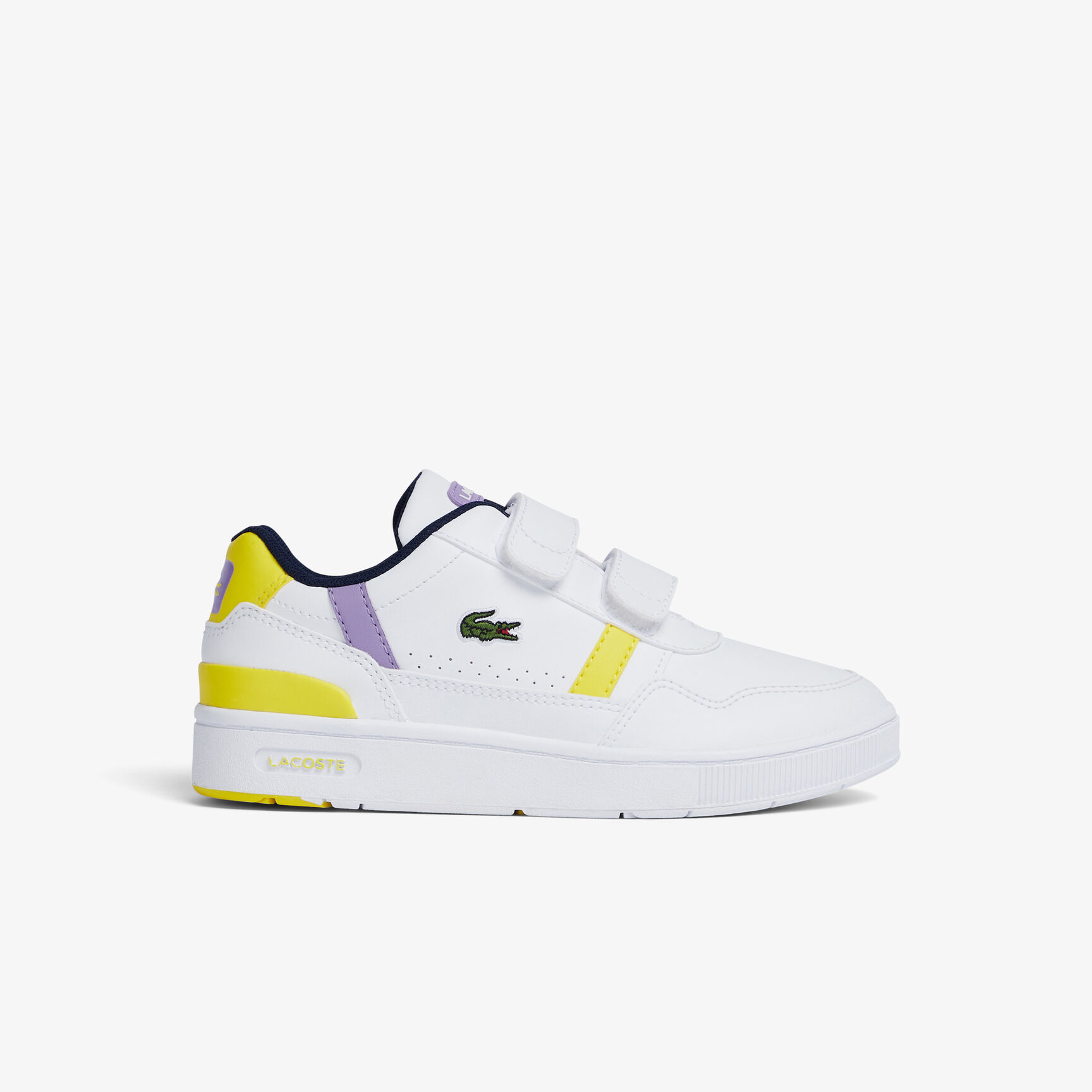 Children's Lacoste T-Clip Synthetic Color-Pop Sneakers Children's Lacoste T-Clip Synthetic Color-Pop Sneakers