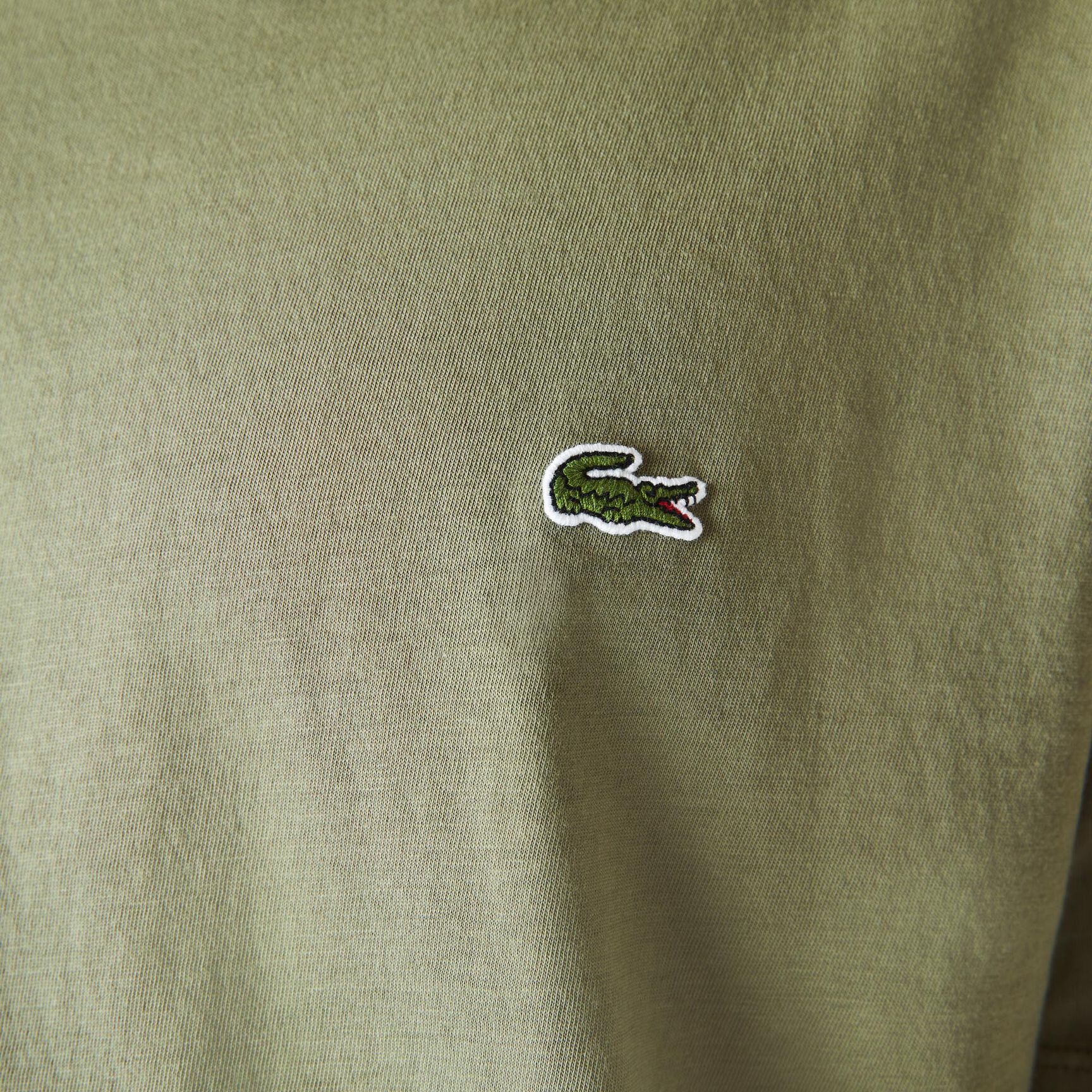 Lightweight Cotton Pima V Neck T-shirt