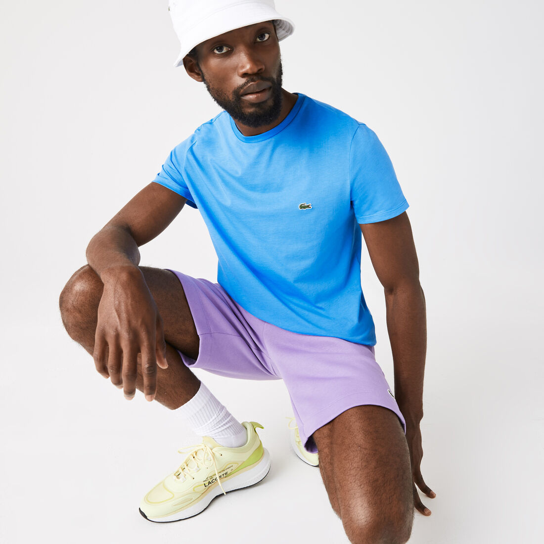 Buy Men's Crew Neck Pima Cotton Jersey Tshirt Lacoste SA