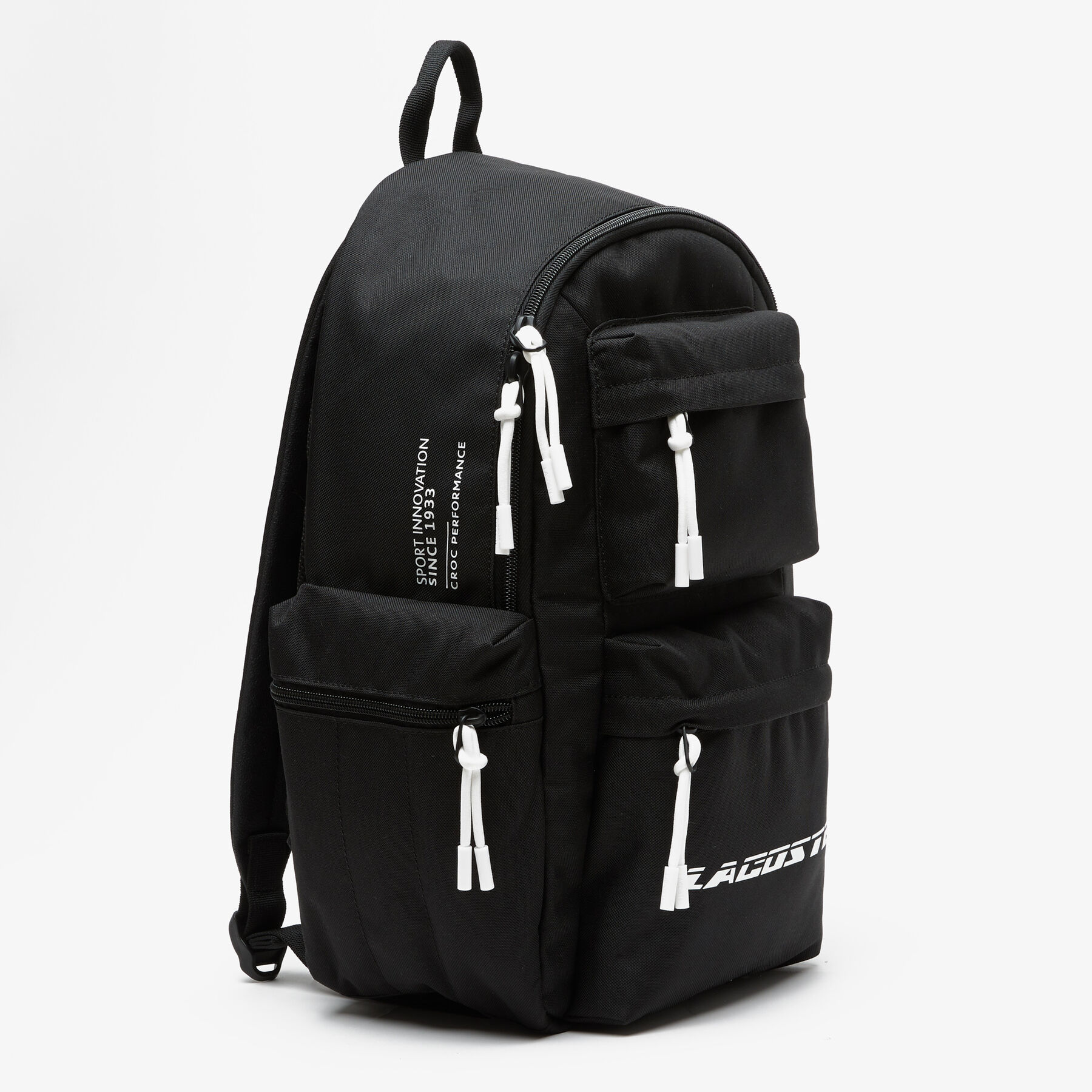 Unisex Lacoste Contrast Inscription Backpack Unisex Lacoste Contrast Inscription Backpack
