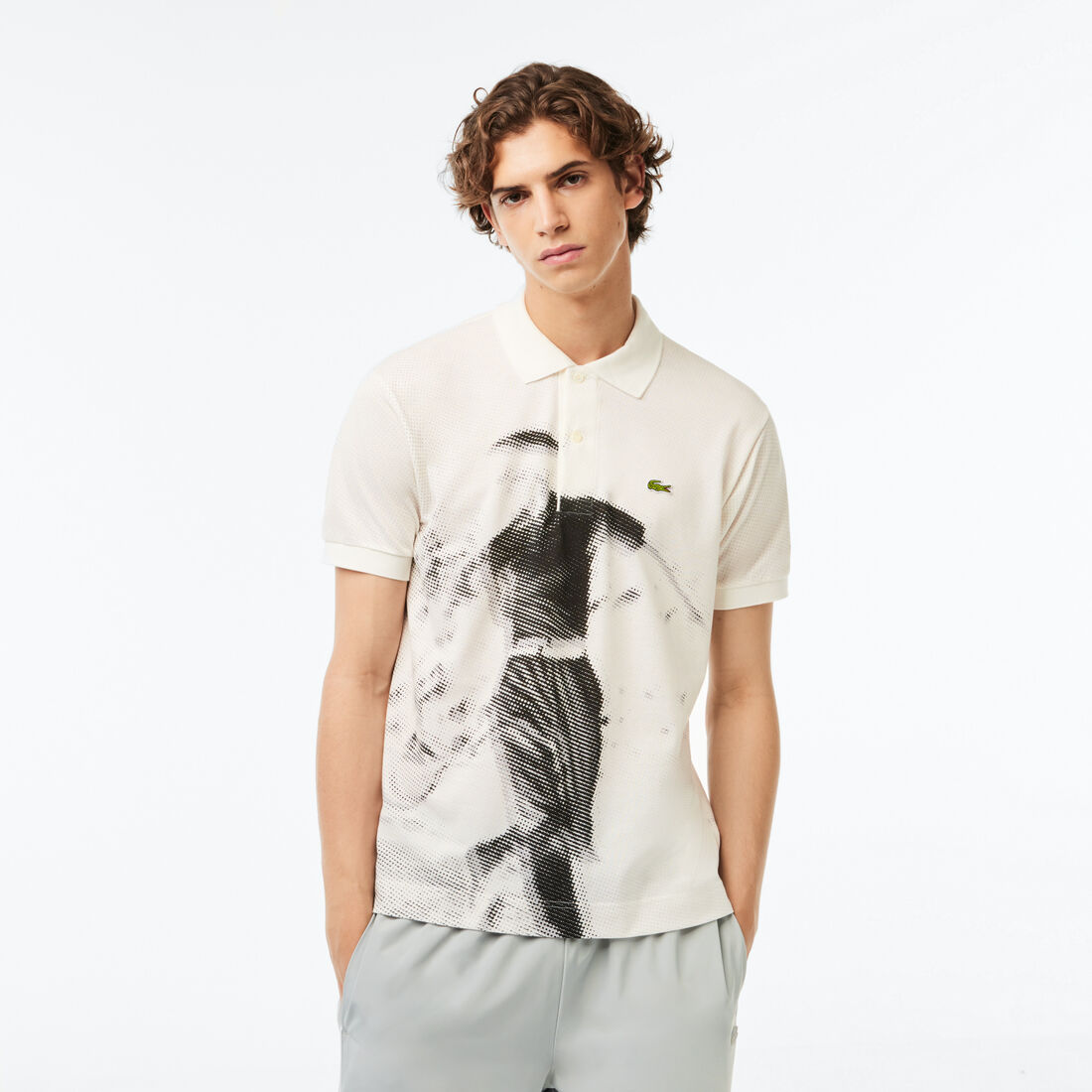 Original L.12.12 Rene Lacoste Print Polo Shirt