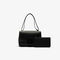 lacoste women s croco turn crocodile clasp large leather shoulder bag