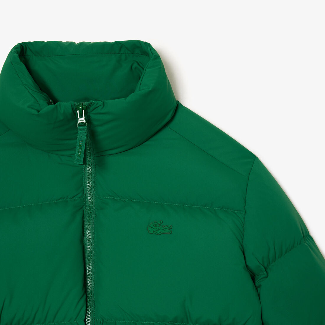 جاكيت لاكوست تفتا مبطن بجزء قابل للطي للنساء جاكيت لاكوست تفتا مبطن بجزء قابل للطي للنساء