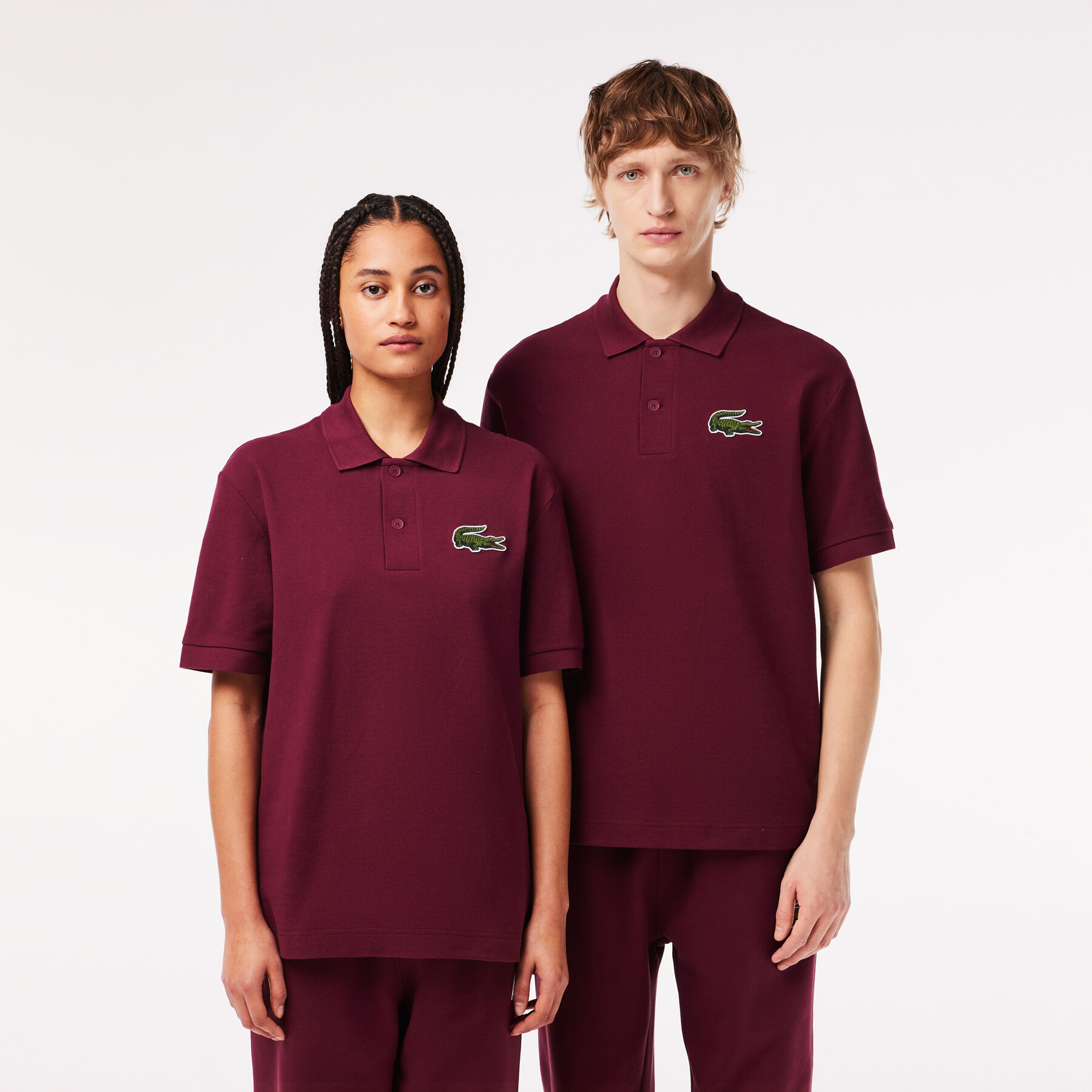 Original L.12.12 Loose fit 8's crocodile Polo Shirt
