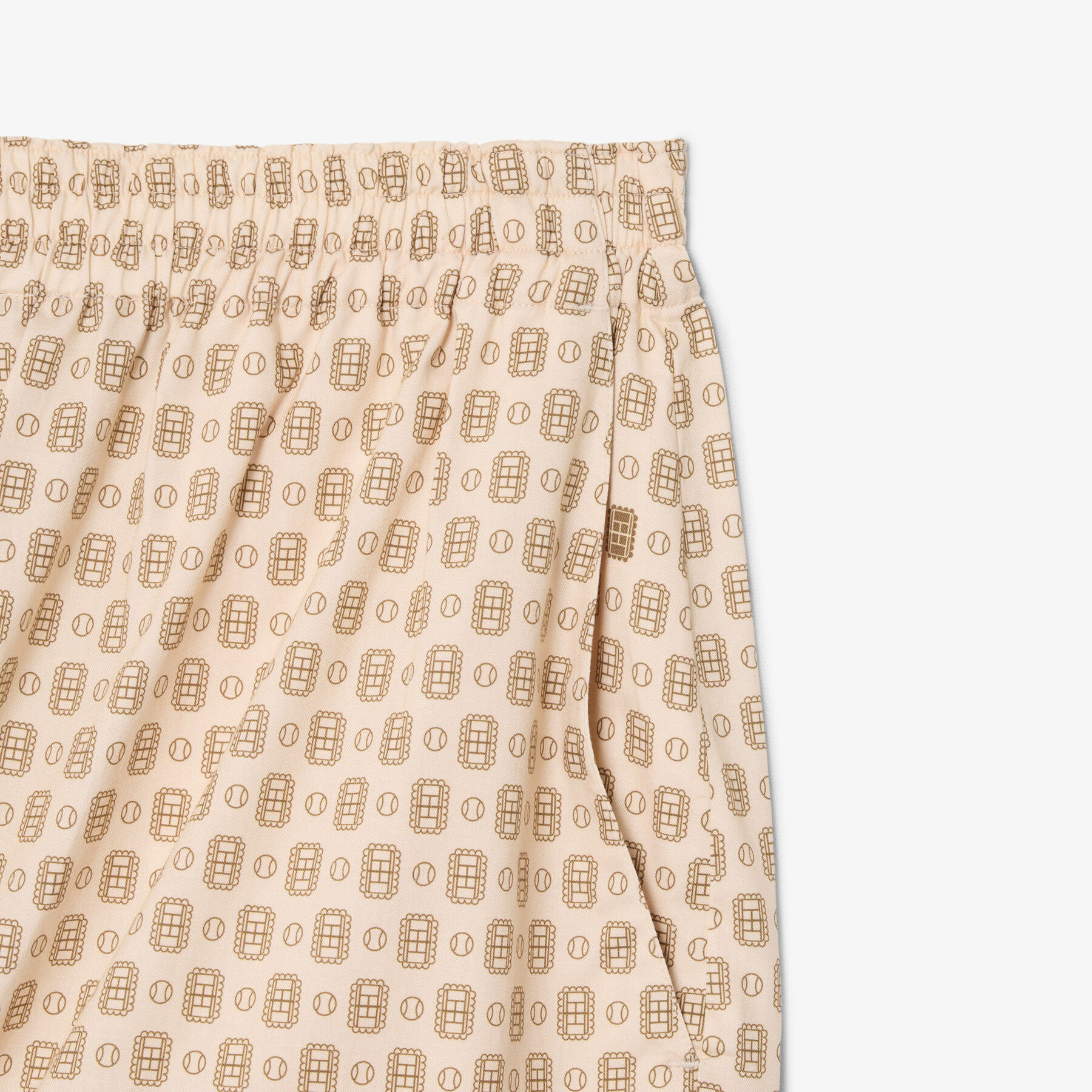 Printed Oversized Bermuda Shorts Printed Oversized Bermuda Shorts