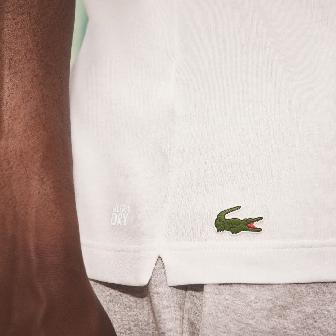 Men’s Lacoste SPORT x Novak Djokovic Print Crocodile T-shirt Men’s Lacoste SPORT x Novak Djokovic Print Crocodile T-shirt
