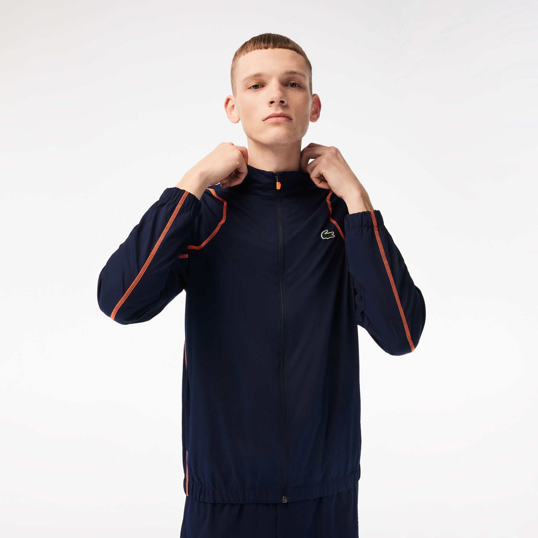 Men’s Lacoste Tennis High Neck Jogger Set men s lacoste tennis high neck jogger set