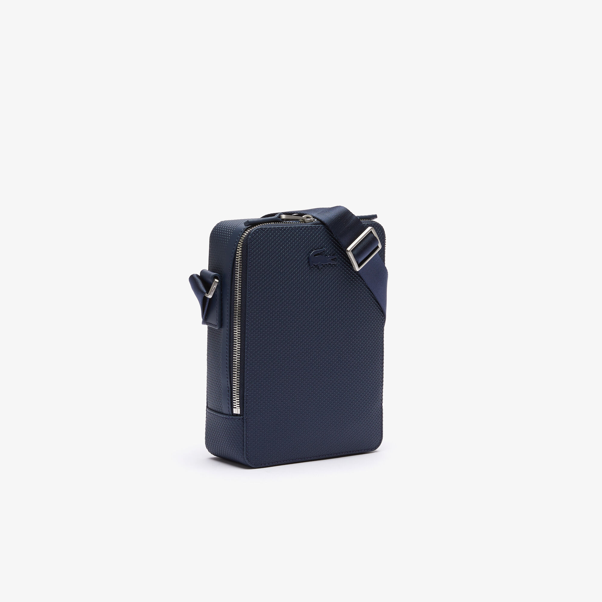Buy Unisex Chantaco Matte Stitched Leather Vertical Camera Bag Lacoste SA