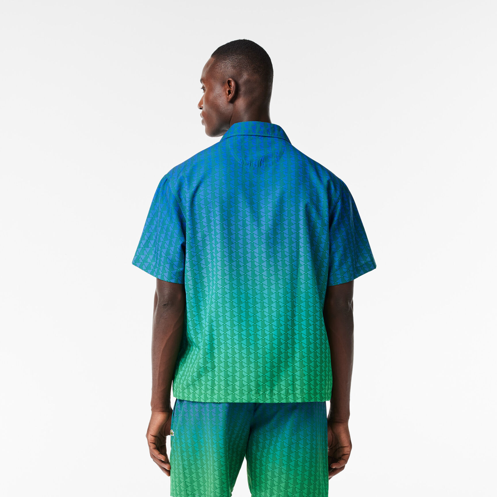 Short Sleeved Ombre Effect UV Protect Shirt