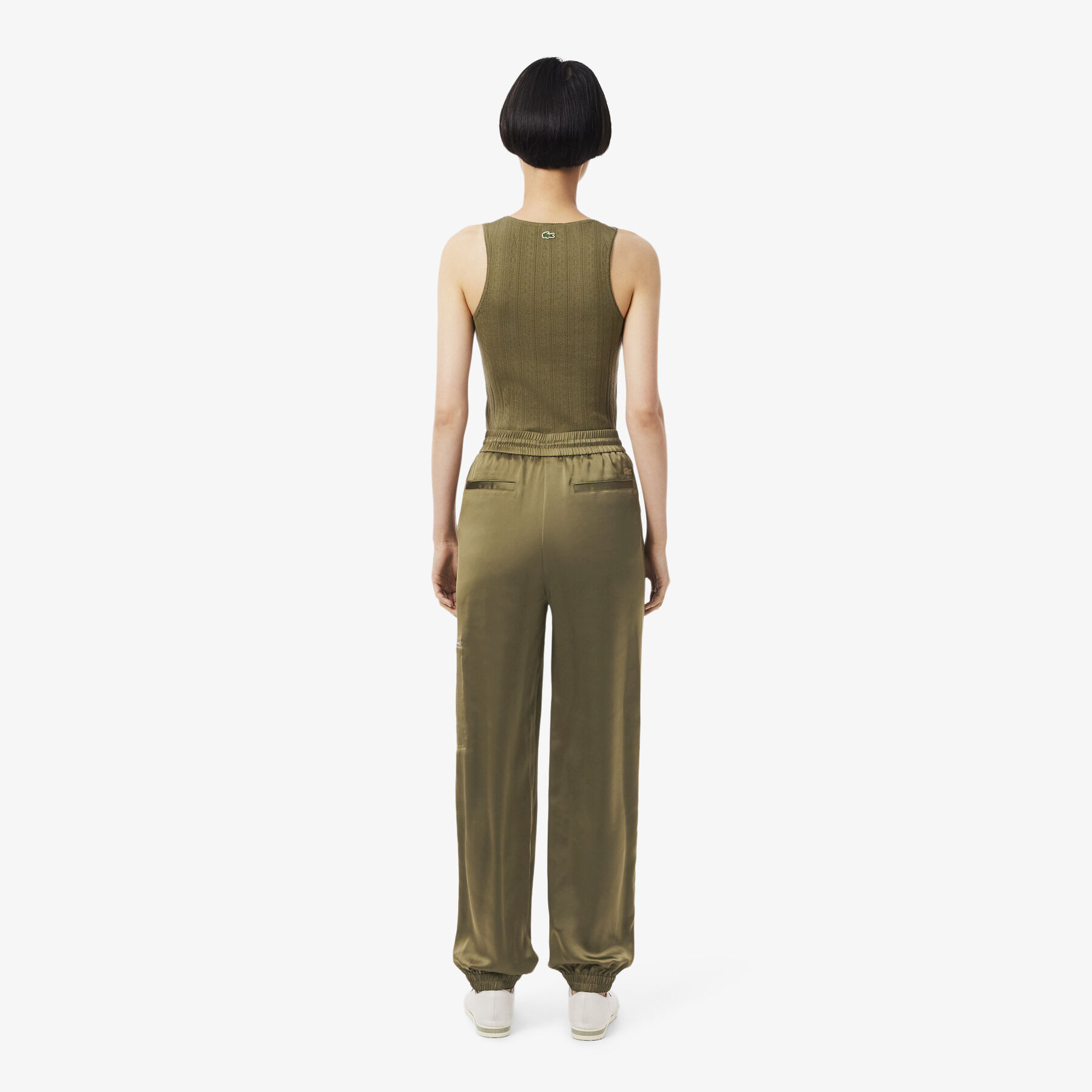 Oversized Satin Sweatpants lacoste oversized satin sweatpants