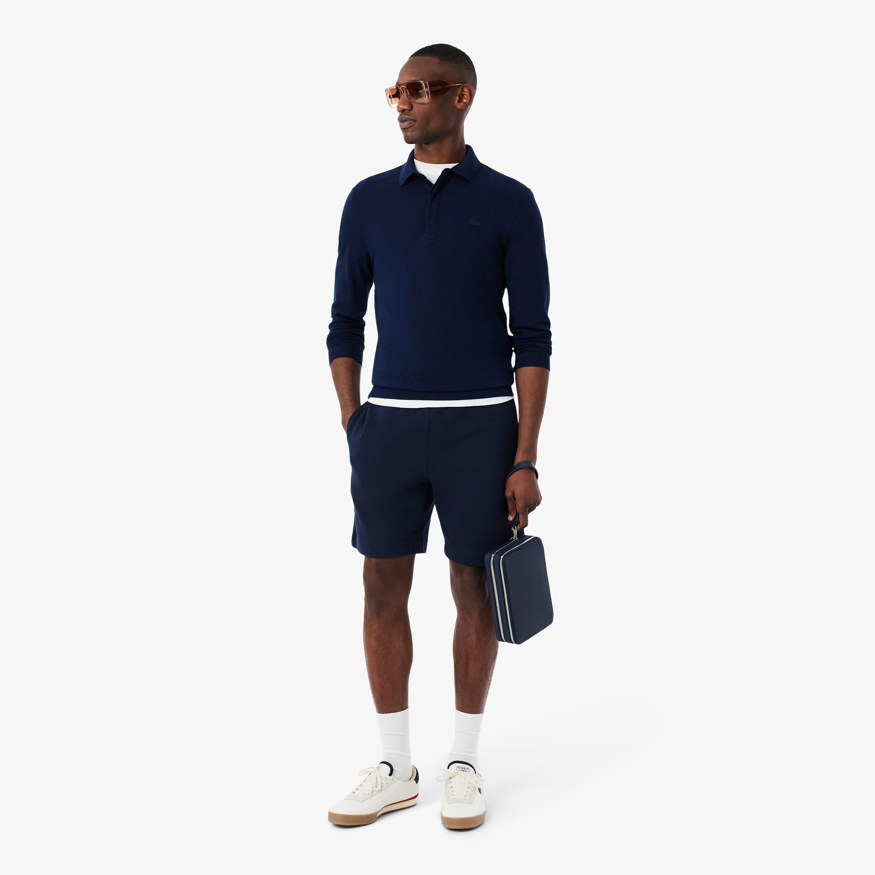 lacoste regular fit paris stretch pique polo shirt