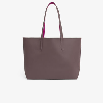 lacoste anna reversible tote with pouch