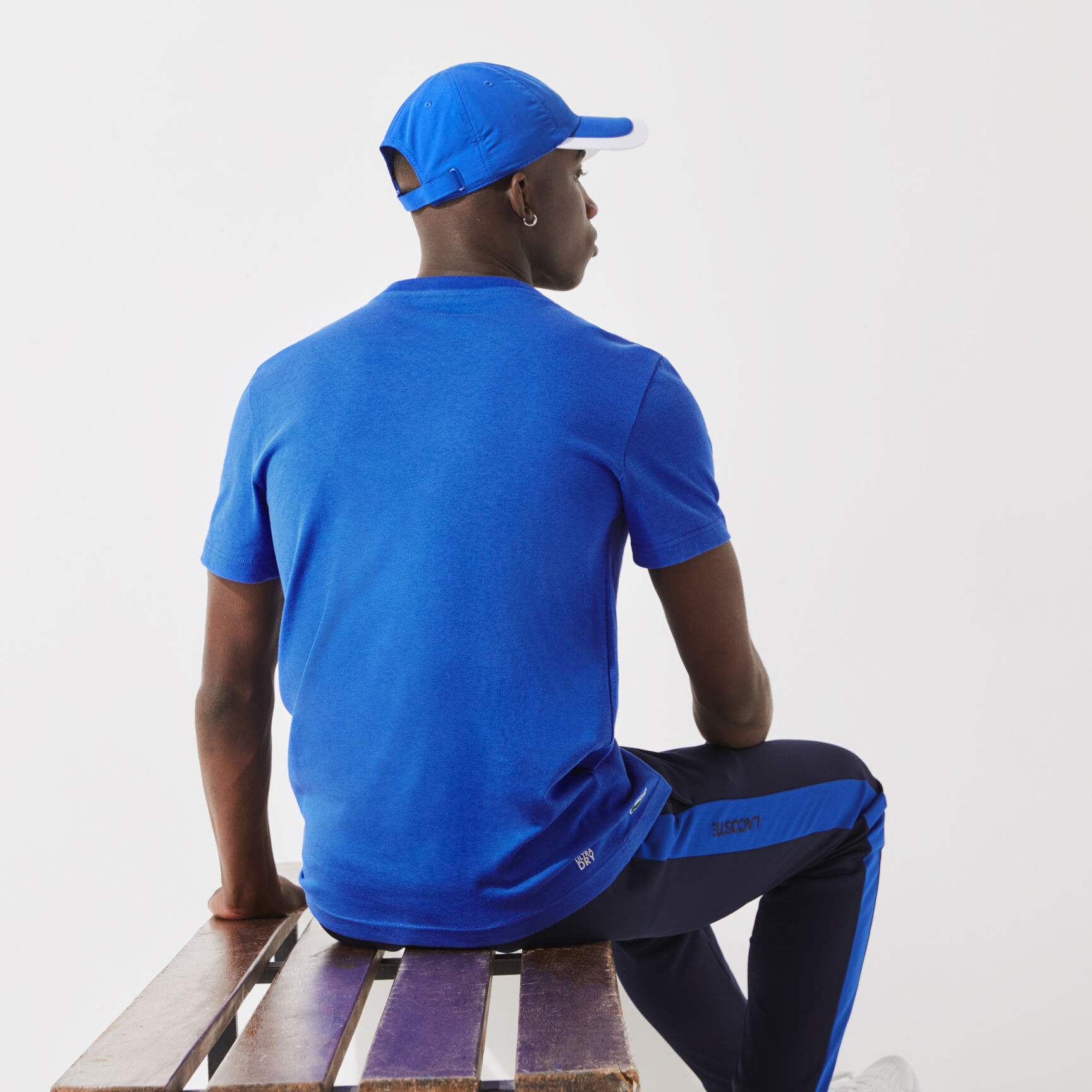 Men's Lacoste SPORT Breathable Graphic Print T-shirt