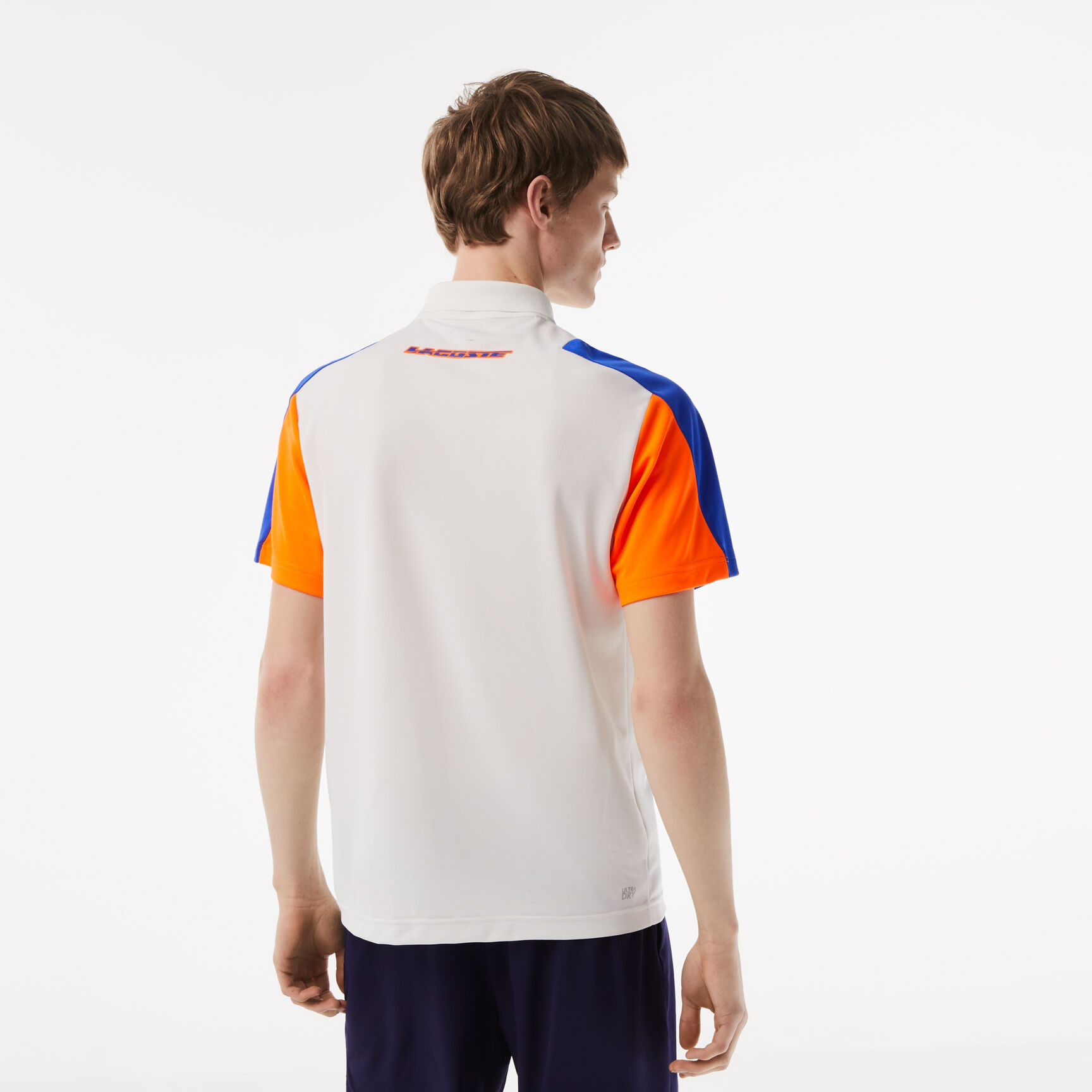 Men's Lacoste Tennis Recycled Polyester Polo Shirt Men's Lacoste Tennis Recycled Polyester Polo Shirt