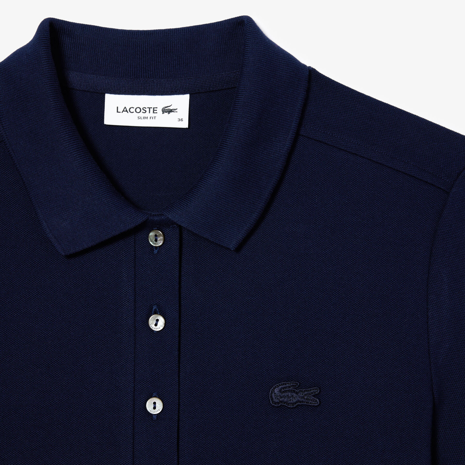 L.12.D Slim Fit Stretch Petit Pique Polo Shirt L.12.D Slim Fit Stretch Petit Pique Polo Shirt