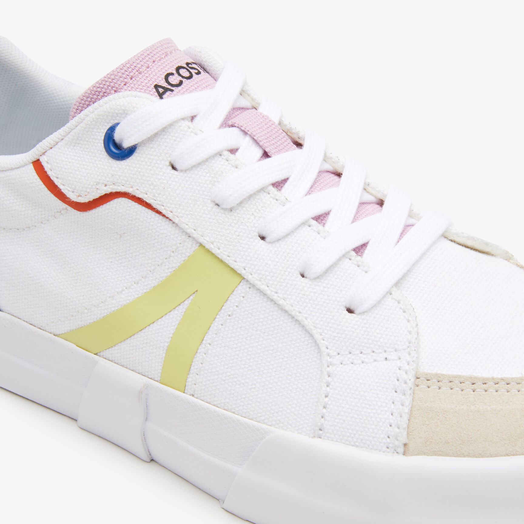 Women's Lacoste L004 Textile Colour-Pop Trainers